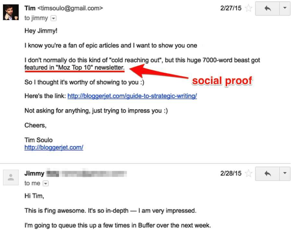 Email Outreach With Social Proof Email Outreach With Social Proof