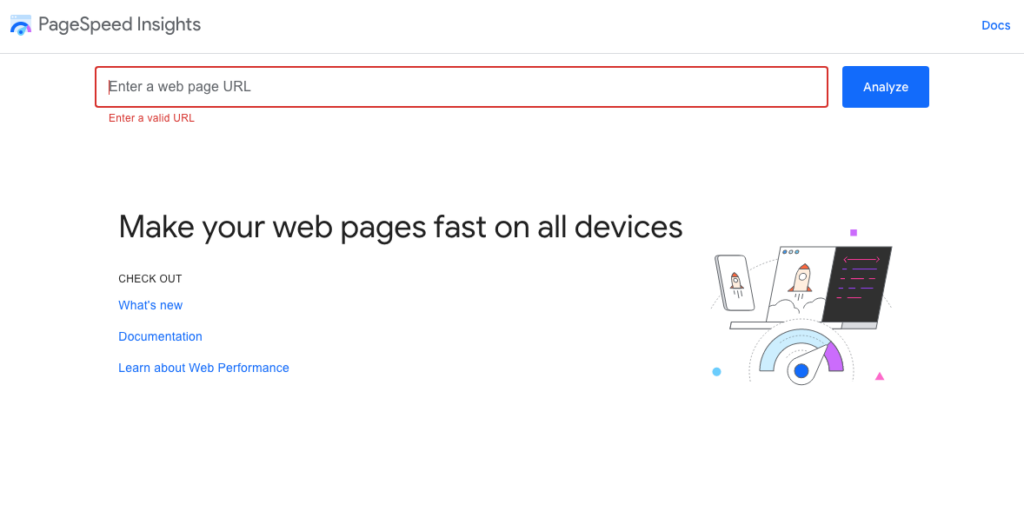 Google-Pagespeed-insighta